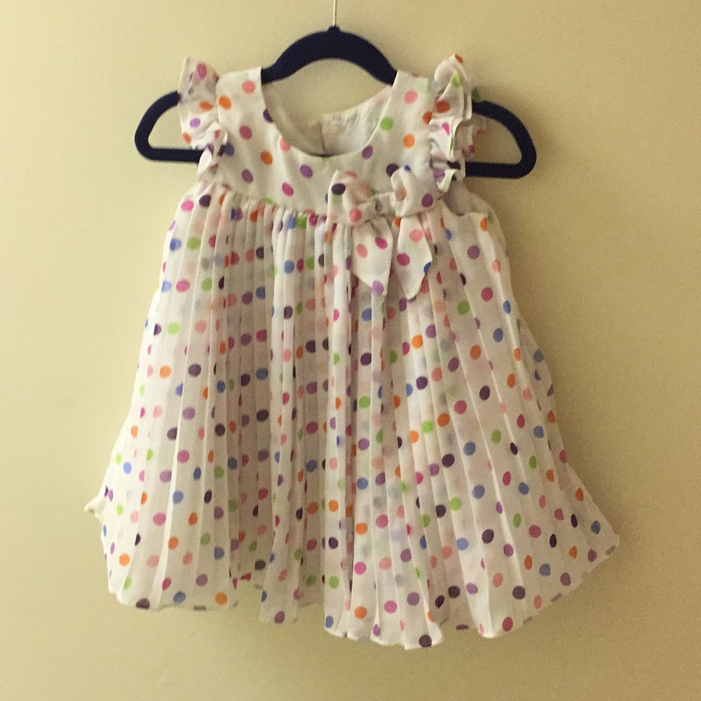 Rare Editions polka dot dress